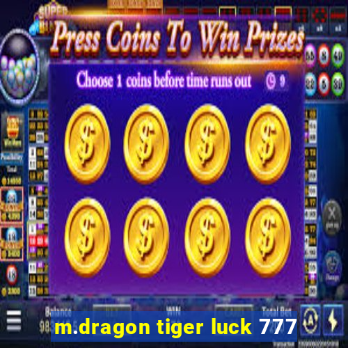 m.dragon tiger luck 777